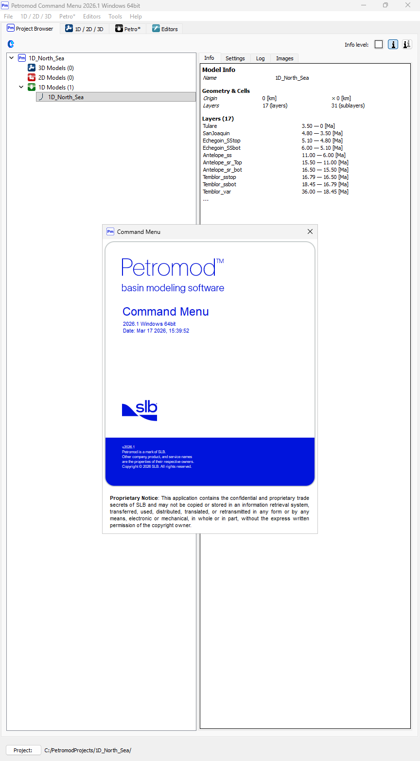 PetroMod 2026.1 Screenshot