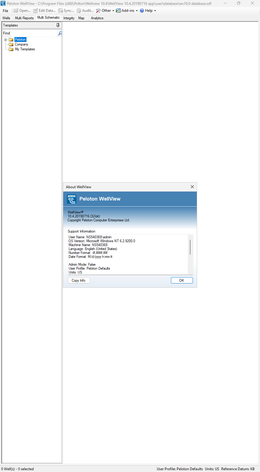 WellView 10.4 Screenshot