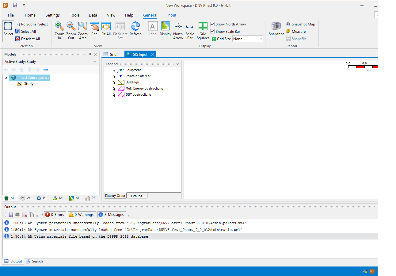 Phast 9.0 licensed workspace